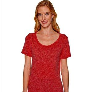 NWT Small Nike Dry Legend Cross-Dye Red Tee